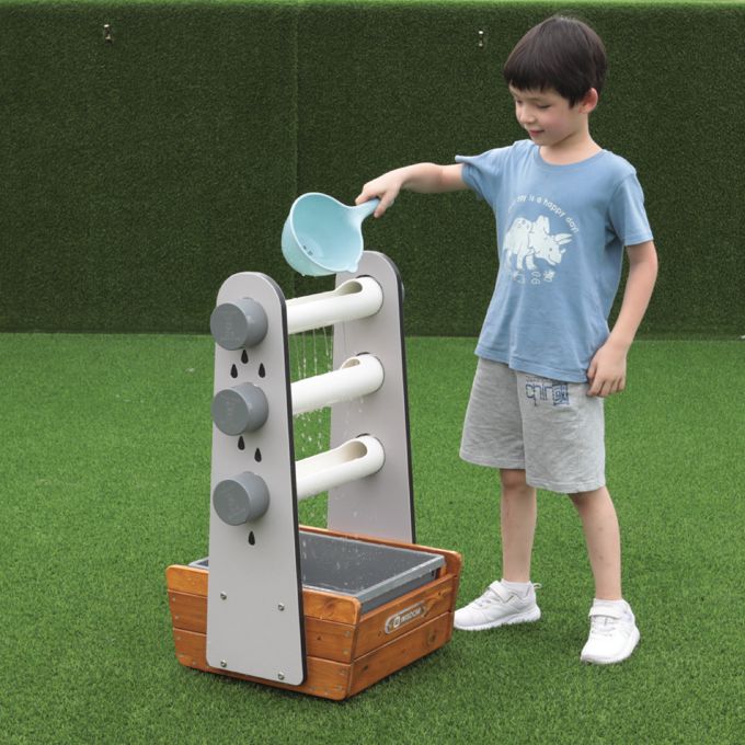 Wasserspiel Regentropfen